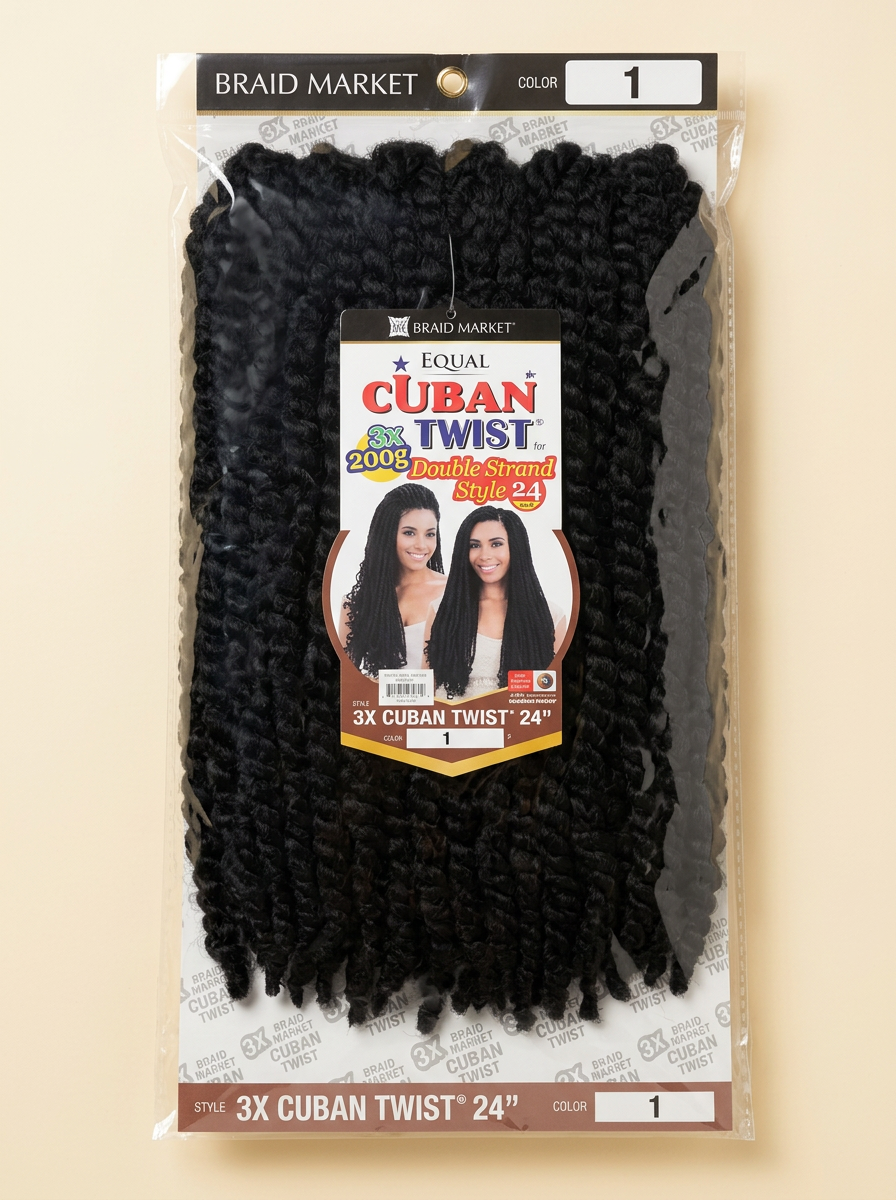 Braid Market 3X Cuban Twist — 24"